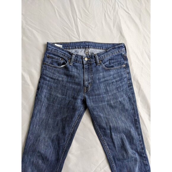Levis Jeans 511 Blue Denim Straight Leg Cotton Mens Size 32X33 - Picture 2 of 11